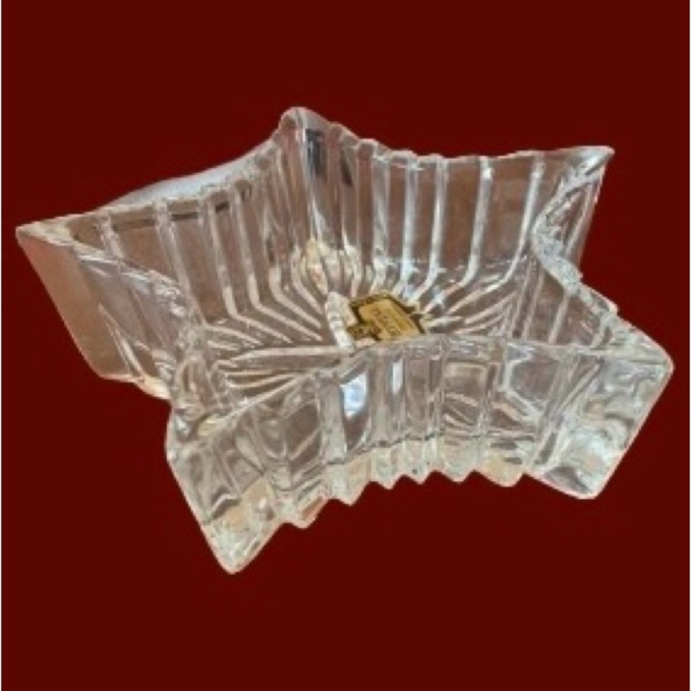 Lead Crystal Trinket Dish, Yugoslavia - Picture 2 of 3